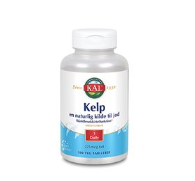 KAL Kelp indeh. 225 mcg jod fra Kelpplanten • 500 tab.