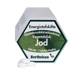 Berthelsen Jod 225 mcg 180 tab. - 4 for 499,-