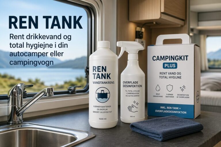 Ren Tank – få rent drikkevand i autocamper og campingvogn